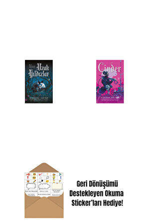 Uzak Yıldızlar + Cinder + Okuma Sticker'ları