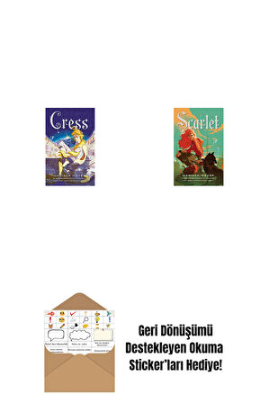 Cress + Scarlet + Okuma Sticker'ları
