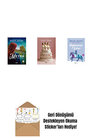 Sinan Akyüz 3 Kitap Set + Okuma Sticker'ları