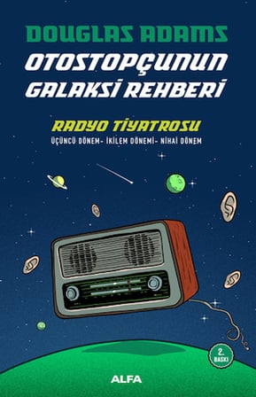 Otostopçunun Galaksi Rehberi - Radyo Tiyatrosu + Ruhun Uzun Karanlık Çay Saati + Okuma Sticker'ları