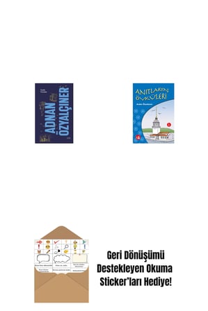 Adnan Özyalçıner - Toplu Öyküler (Ciltli) + Anıtların Öyküleri + Okuma Sticker'ları