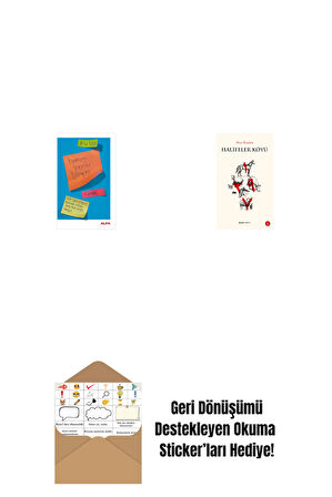 Kırmızıyı Sevenler Derneği + Halifeler Köyü + Okuma Sticker'ları