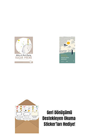 Küçük Prens + İnsanların  Dünyası + Okuma Sticker'ları