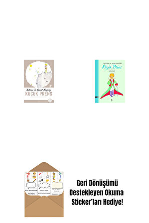 Küçük Prens + Küçük Prens + Okuma Sticker'ları