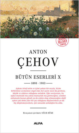 Anton Çehov Bütün Eserleri 14 + Anton Çehov Bütün Eserleri 12 + Anton Çehov Bütün Eserleri 10 + Okuma Sticker'ları