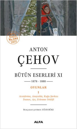 Anton Çehov Bütün Eserleri 12 + Anton Çehov Bütün Eserleri 12 (Ciltli) + Anton Çehov Bütün Eserleri 11 + Okuma Sticker'ları