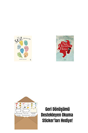 Söz Simyacıları + Aşk Diyorlar Buna + Okuma Sticker'ları