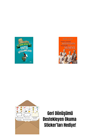 Tatil Diyalogları + Teneke Üzerinde Midyeden Sosyeteyle Suşiye + Okuma Sticker'ları