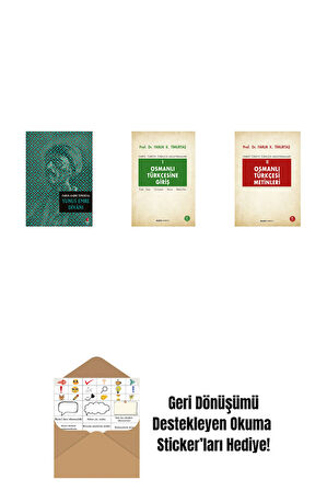 Yunus Emre Dîvânı + Osmanlı Türkçesine Giriş 1 + Osmanlı Türkçesi Metinleri 2 + Okuma Sticker'ları