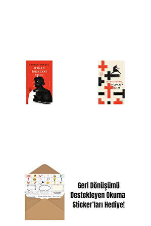 Wigan İskelesi Yolu + Papazın Kızı ( Ciltli ) + Okuma Sticker'ları