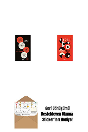 Burma Günleri + 1984 (Ciltli) + Okuma Sticker'ları