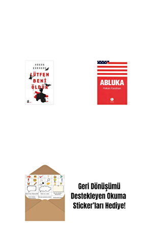 Lütfen Beni Öldür + Abluka + Okuma Sticker'ları
