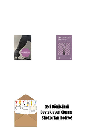 Aspern'in Mektupları + Everest Açıkhava 16 - Halıdaki Motif + Okuma Sticker'ları