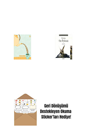 Ha Hayat Ha Edebiyat + İlk Aşkın On Öyküsü + Okuma Sticker'ları