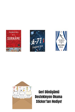 Surnâme - Bir Osmanlı Mâcerası + A-71 + Jennifer’ın Düğünü (Ciltli) + Okuma Sticker'ları