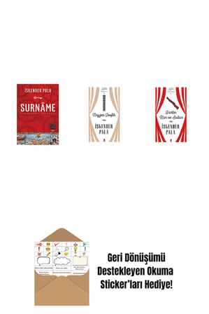 Surnâme - Bir Osmanlı Mâcerası + Neyzen Tevfik (Ciltli) + Darbe: Kan ve Sultan (Ciltli) + Okuma Sticker'ları