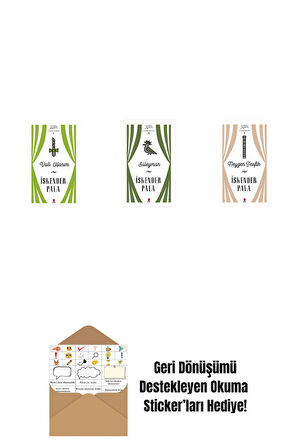 Vali Hanım (Ciltli) + Süleyman (Ciltli) + Neyzen Tevfik (Ciltli) + Okuma Sticker'ları
