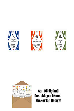 Jennifer’ın Düğünü (Ciltli) + Aşk Bir Zamanlar  (Ciltli) + Süleyman (Ciltli) + Okuma Sticker'ları