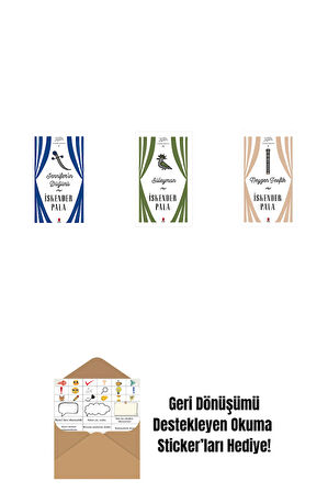 Jennifer’ın Düğünü (Ciltli) + Süleyman (Ciltli) + Neyzen Tevfik (Ciltli) + Okuma Sticker'ları