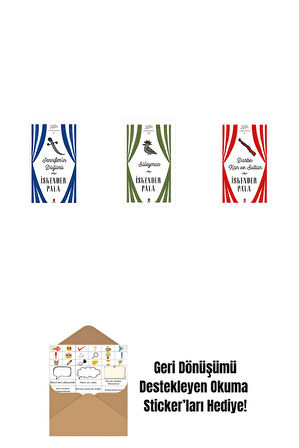 Jennifer’ın Düğünü (Ciltli) + Süleyman (Ciltli) + Darbe: Kan ve Sultan (Ciltli) + Okuma Sticker'ları