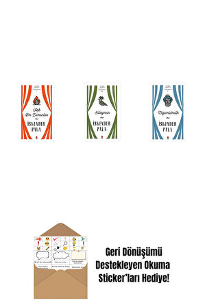 Aşk Bir Zamanlar  (Ciltli) + Süleyman (Ciltli) + Nizamülmülk (Ciltli) + Okuma Sticker'ları