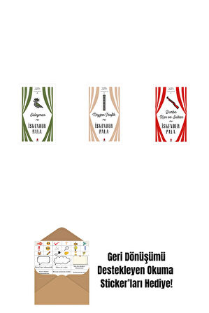 Süleyman (Ciltli) + Neyzen Tevfik (Ciltli) + Darbe: Kan ve Sultan (Ciltli) + Okuma Sticker'ları