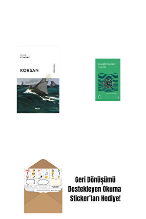 Korsan + Everest Açıkhava 36 - Gençlik + Okuma Sticker'ları