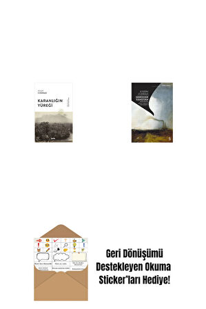 Karanlığın Yüreği + Denizden Yansıyan + Okuma Sticker'ları