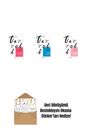 Bulmacalar Diyarına Yolculuk + Alice Aynanın İçinde + Alice Harikalar Diyarında + Okuma Sticker'ları