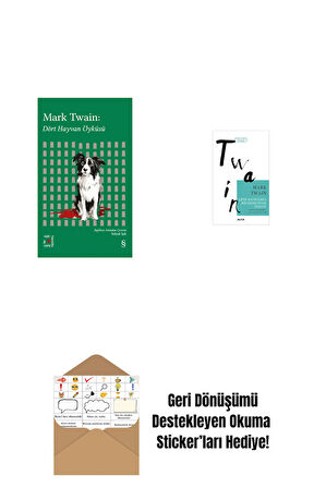 Everest Açıkhava 41 - Dört Hayvan Öyküsü + Çifte Kavrulmuş Bir Dedektiflik Öyküsü + Okuma Sticker'ları