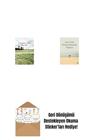 Hayatın Ucu + Herkes Kendine Yabancı + Okuma Sticker'ları