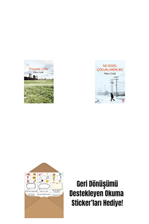 Hayatın Ucu + Ne Güzel Çocuklardık Biz + Okuma Sticker'ları