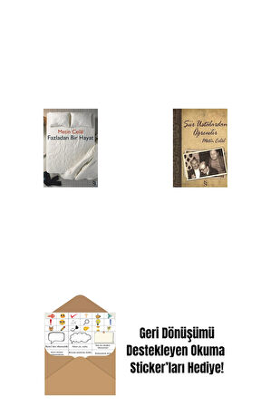 Fazladan Bir Hayat + Şiir Ustalardan Öğrenilir + Okuma Sticker'ları