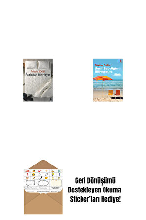 Fazladan Bir Hayat + Seni Sevdiğimi Biliyorsun + Okuma Sticker'ları