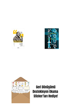Sonsuzlukta Sıkılmayacağım + Foucault Düşüncesi Kişiliği + Okuma Sticker'ları