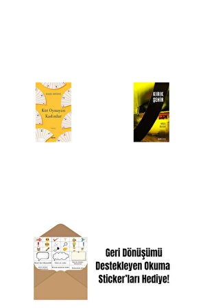 Küt Oynayan Kadınlar + Kırık Şehir + Okuma Sticker'ları