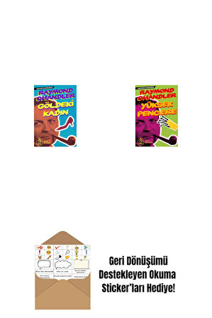 Göldeki Kadın (Cep Boy) + Yüksek Pencere (Cep Boy) + Okuma Sticker'ları