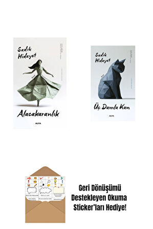 Alacakaranlık + Üç Damla Kan + Okuma Sticker'ları