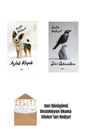 Aylak Köpek + Diri Gömülen + Okuma Sticker'ları