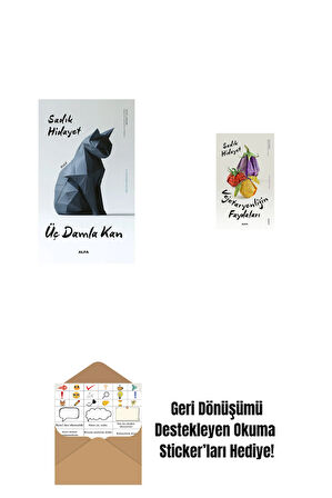 Üç Damla Kan + Vejetaryenliğin Faydaları + Okuma Sticker'ları