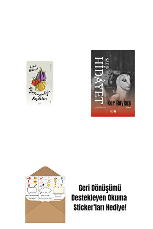 Vejetaryenliğin Faydaları + Kör Baykuş + Okuma Sticker'ları