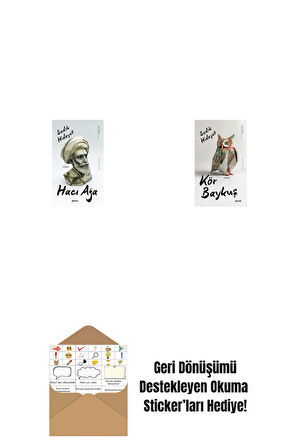 Hacı Ağa + Kör Baykuş + Okuma Sticker'ları