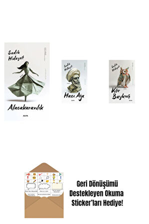 Alacakaranlık + Hacı Ağa + Kör Baykuş + Okuma Sticker'ları