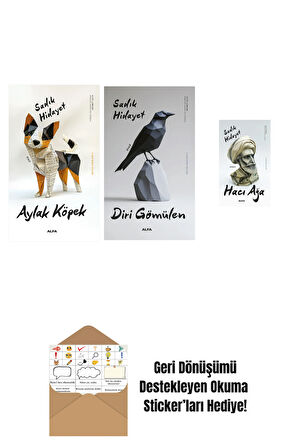 Aylak Köpek + Diri Gömülen + Hacı Ağa + Okuma Sticker'ları