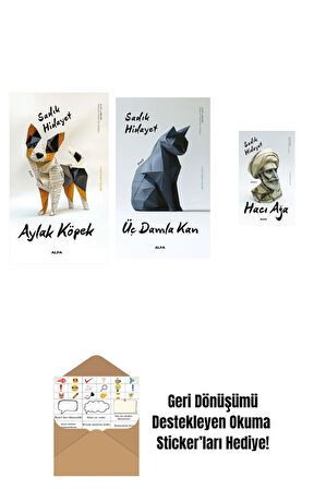 Aylak Köpek + Üç Damla Kan + Hacı Ağa + Okuma Sticker'ları