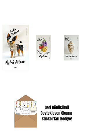 Aylak Köpek + Vejetaryenliğin Faydaları + Aleviye Hanım + Okuma Sticker'ları