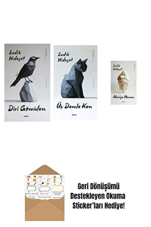 Diri Gömülen + Üç Damla Kan + Aleviye Hanım + Okuma Sticker'ları