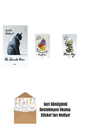 Üç Damla Kan + Vejetaryenliğin Faydaları + Hacı Ağa + Okuma Sticker'ları