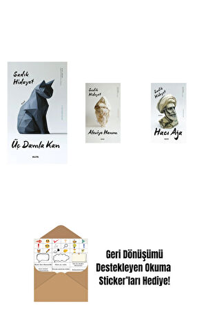 Üç Damla Kan + Aleviye Hanım + Hacı Ağa + Okuma Sticker'ları