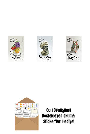 Vejetaryenliğin Faydaları + Hacı Ağa + Kör Baykuş + Okuma Sticker'ları